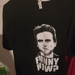 Black Graphic T-Shirt Tommy D From Goodfellas. Mint